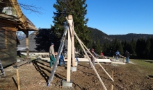 Delovna akcija Soriška planina in sejem november 2012