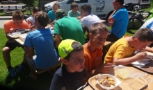 Kolesarska tekma za zlato čipko 9.7.2016